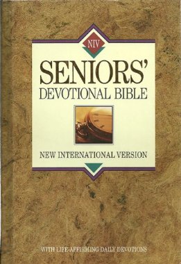 NIV Seniors' Devotional Bible / Hard Cover